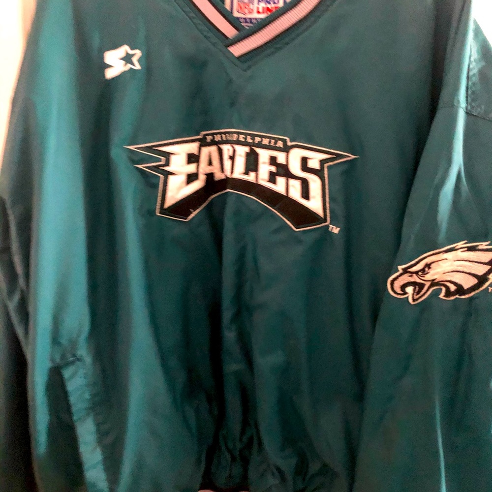 1996 Vintage Eagle’s Starter Pro Line Windbreaker